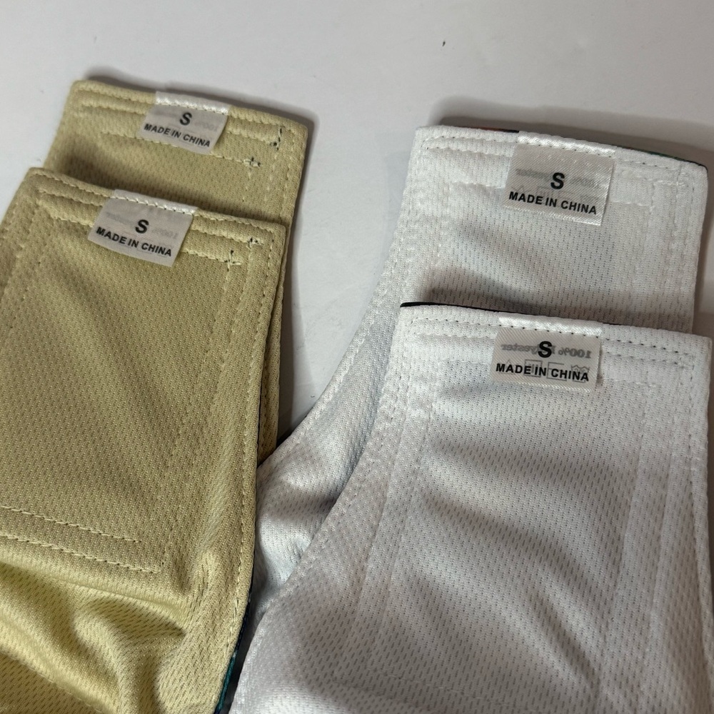 Langsprit (4) & Wegreeco (2) Reusable Male Dog Diaper Belly Bands, set of 6, NEW - Picture 7 of 10